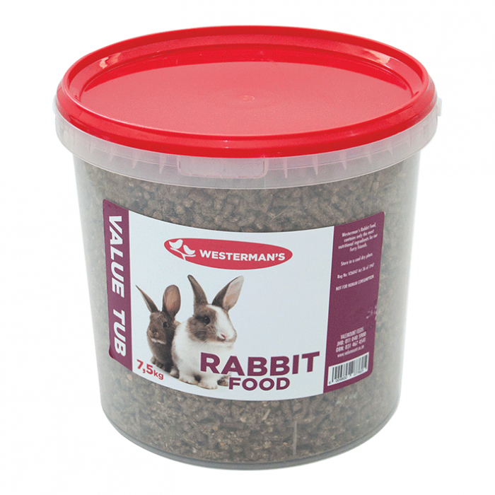 7kg Rabbit Food Value Tub