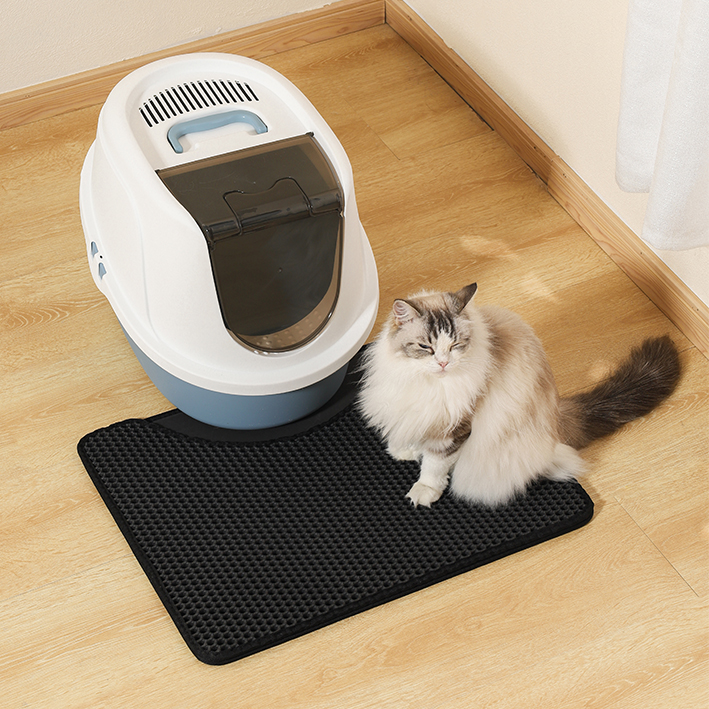 web_0005_M-PETS_20117903_DUPLEX Cat Litter Mat_Horizontal_Black_60x45cm_Lifestyle with cat_3