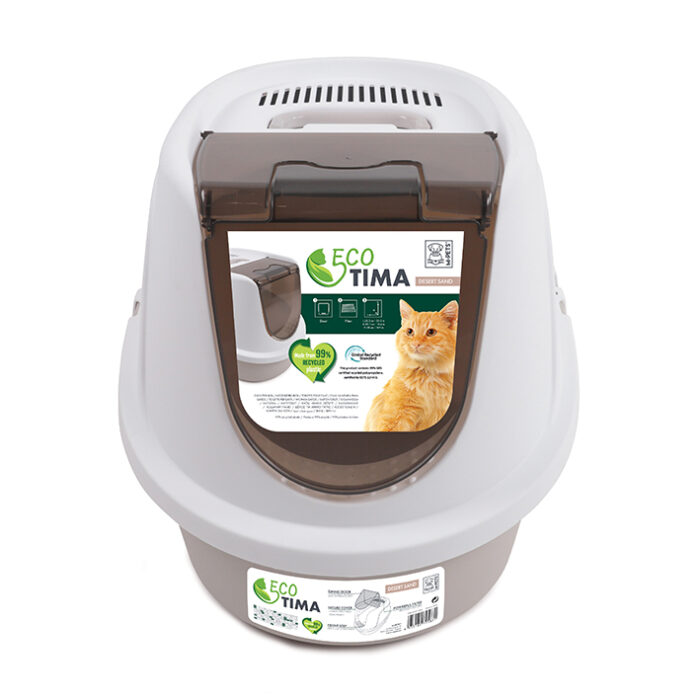 web_0014_M-PETS_20117299_ECO TIMA Cat Litter Box_Desert Sand_3D SIM