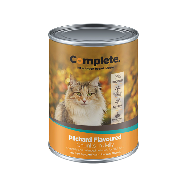 Complete Wet Cat Food - Pilchards 385g
